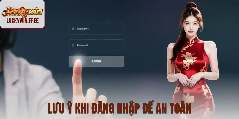 Những vấn đề cần tránh khi đăng nhập LUCKYWIN